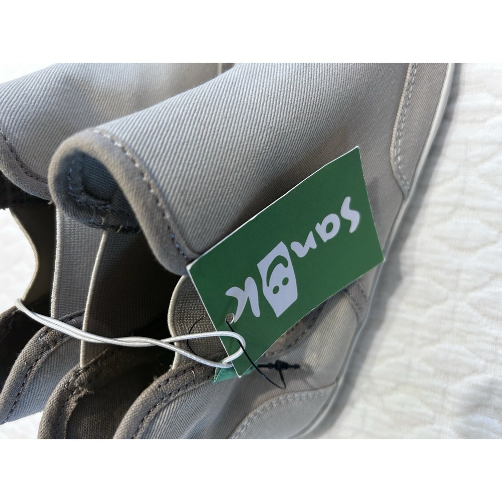Sanuk Tan Size 6 Canvas Bootie Lightweight